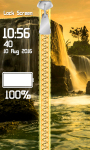 Zipper Lock Screen Waterfall screenshot 4/6