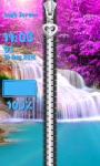 Zipper Lock Screen Waterfall screenshot 6/6