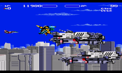 Aero Blasters SEGA screenshot 2/3