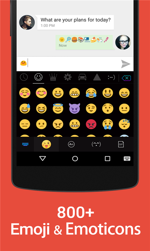 Free Kika Emoji Keyboard - GIF Free APK Download For Android | GetJar